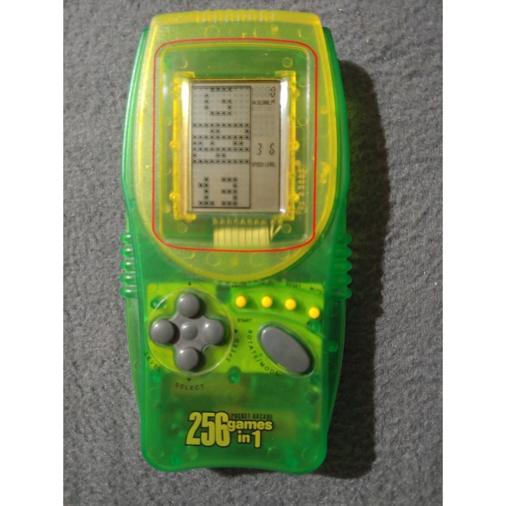 256 Games in 1 Handheld Pocket Arcade Game Westminster Inc ***TESTED***